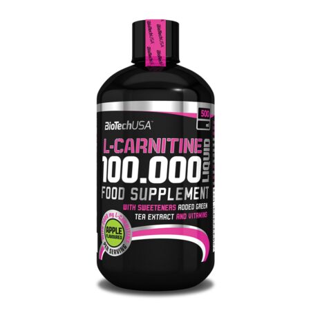 Biotech USA L-Carnitine Concentrate 100000mg 500ml Μήλο
