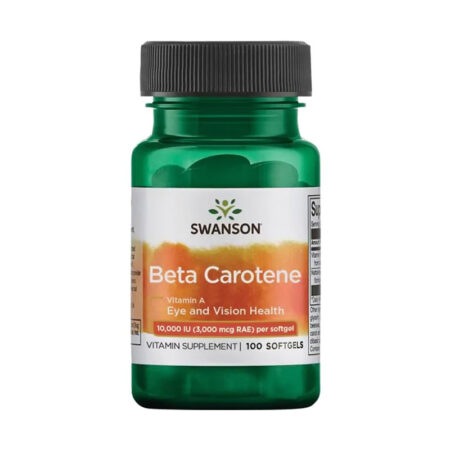 Swanson Beta Carotene Vitamin A 10000iu 100softgels