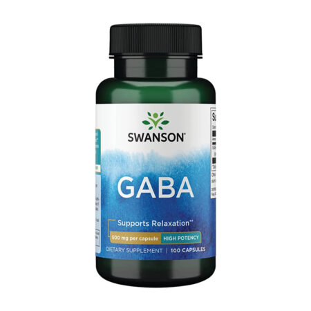 Swanson GABA 500mg 100caps