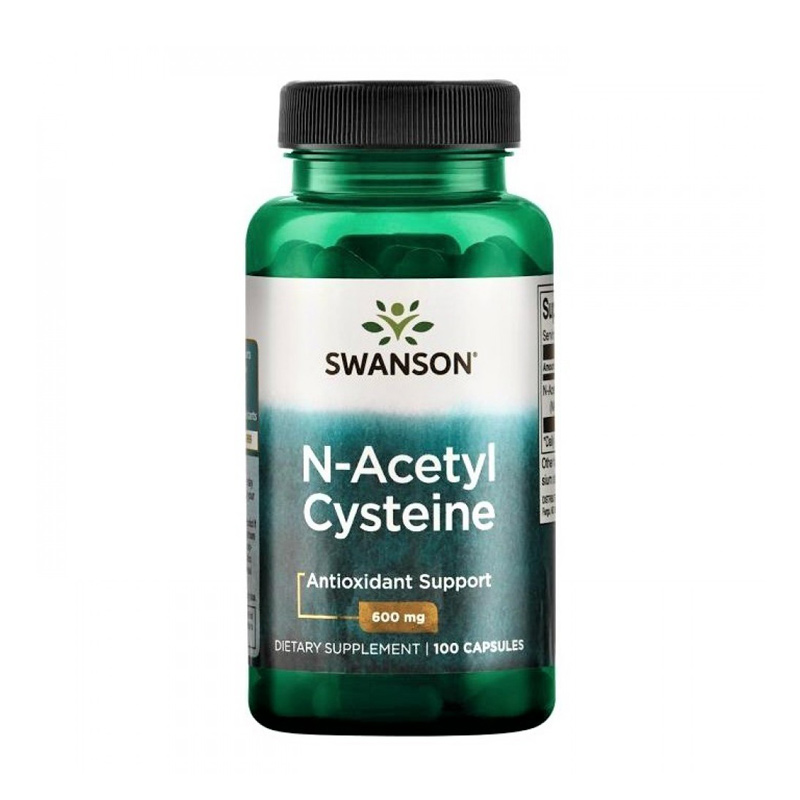 Swanson N-Acetyl Cysteine 600mg 100capsules