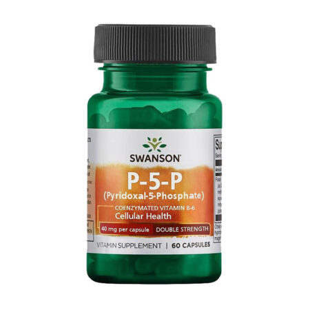 Swanson P-5-P Pyridoxal-5-Phosphate 40mg 60capsules