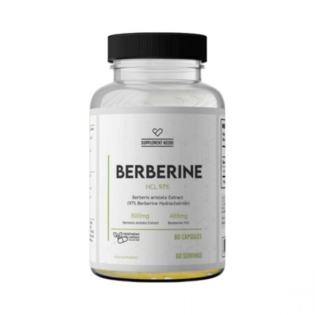 Berberine HCL 97% 500mg  60capsules