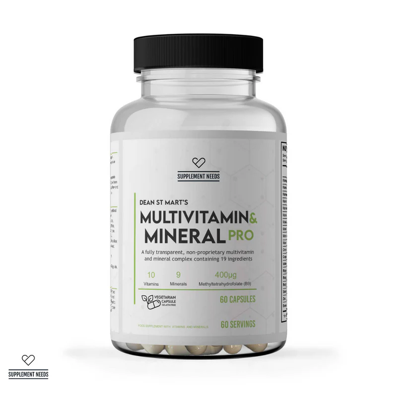 Supplement Needs Multi Vitamin & Mineral Pro 60 caps