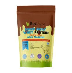 Βιολόγος Αιγοπρόβεια Ελληνική Πρωτεΐνη Με Βιολογική Μπανάνα & Κακάο 500g