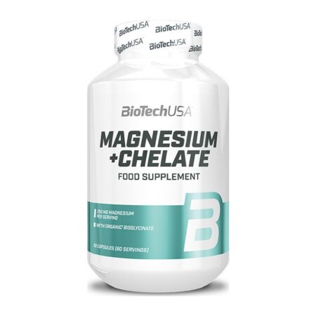 Biotech USA Magnesium + Chelate 250mg 60caps