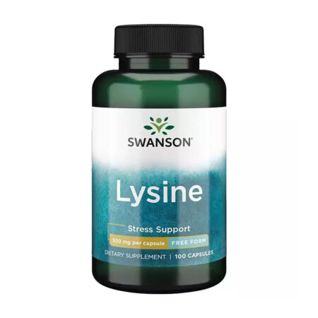 Swanson L-Lysine Free Form 500mg 100 Caps