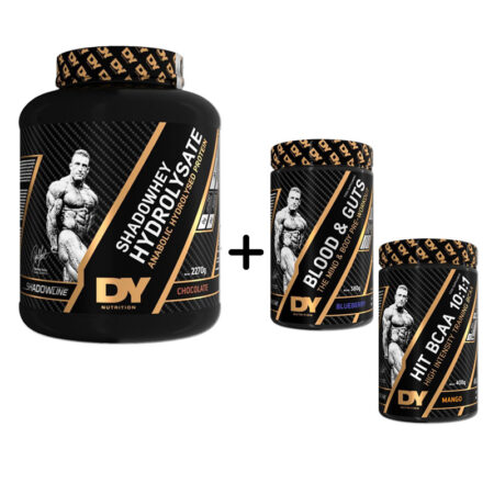 Dorian Yates Shadowhey Hydrolysate 2270gr + Blood And Guts 380gr + Hit BCAA 10:1:1 400gr