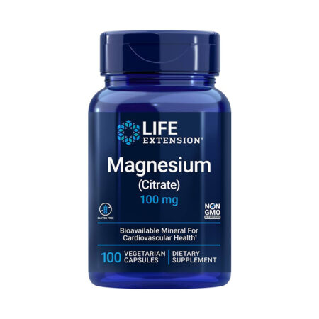 Life Extension Magnesium Citrate 100mg 100Vcaps