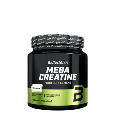 Biotech USA Mega Creatine Μικρονισμένη Μονοϋδρική Κρεατίνη Creapure Unflavoured 306gr