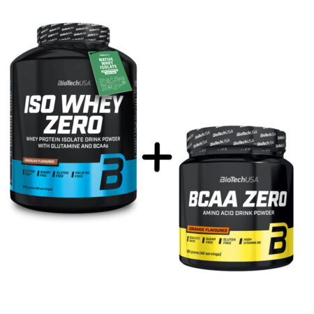 BioTechUSA Iso Whey Zero (1816gr) + Biotech USA BCAA Zero (360gr)