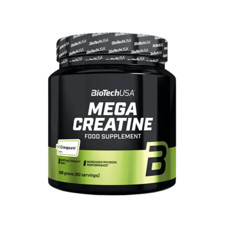 Biotech USA Mega Creatine Μικρονισμένη Μονοϋδρική Κρεατίνη Creapure Unflavoured 306gr