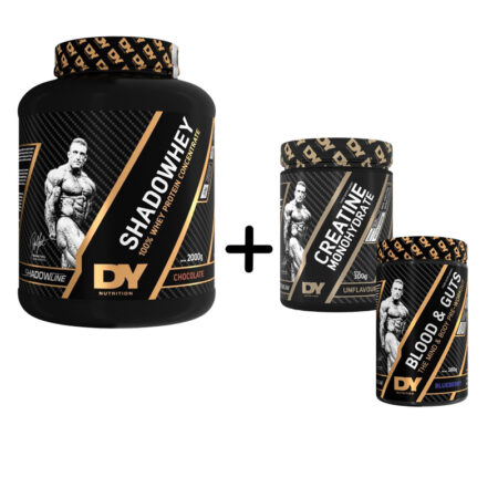 Dorian Yates Shadowhey (2000gr) + Creatine Monohydrate (300gr) + Blood And Guts (380gr)