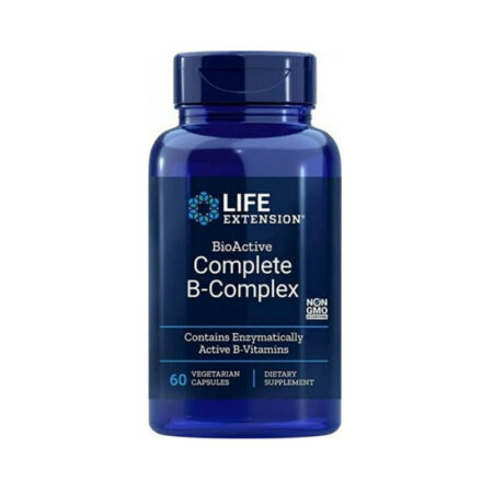 Life Extension Complete B-Complex Βιταμίνη για Ενέργεια, Ενίσχυση του Ανοσοποιητικού & το Νευρικό Σύστημα 60Vcaps