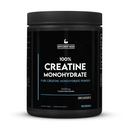 Supplement Needs 100% Creatine Monohydrate 500gr - Unflavoured