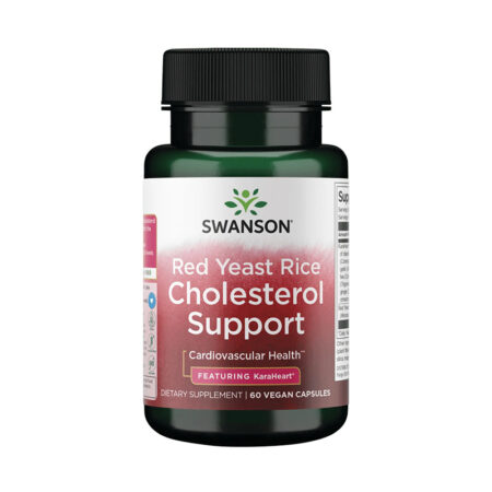 Swanson Red Yeast Rice Cholesterol Support 60 Vcaps