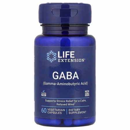 Life Extension Gaba 100mg 60Vcaps