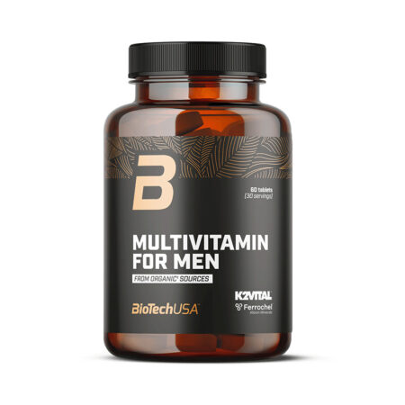 BioTech USA Multivitamin For Men Organic Sources 60 Tabs