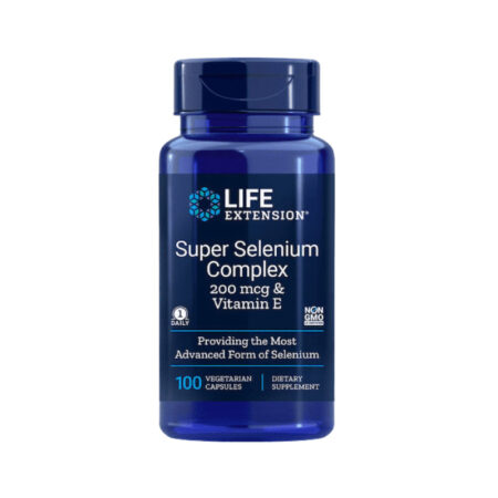 Life Extension Super Selenium Complex 200 mcg & Vitamin E  100 Vcaps